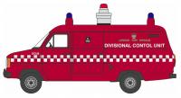76FT2003 Oxford Diecast Ford Transit Mk2 London Fire Brigade DCU